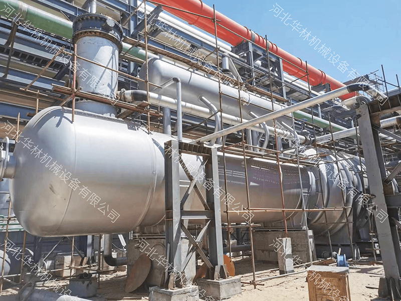 寧夏廢熱鍋爐項(xiàng)目現(xiàn)場(chǎng)